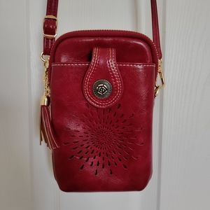 APHISON sunflower mini cellphone crossbody purse
